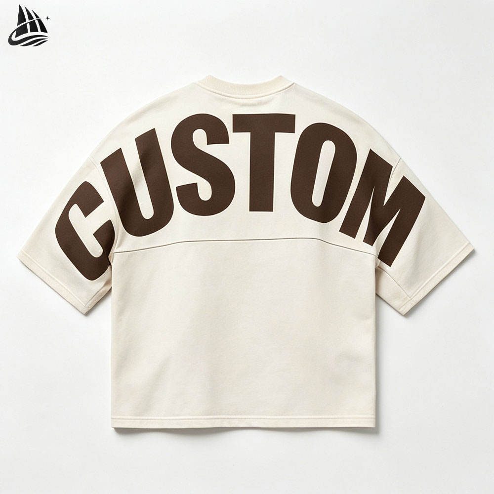 Custom Oversized Back Print T-Shirt Wholesale wholesale