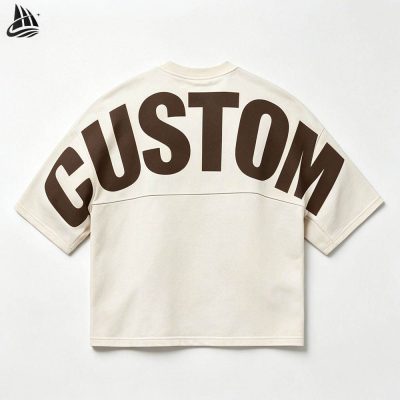 Custom Oversized Back Print T-Shirt Wholesale