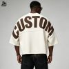 Custom Oversized Back Print T-Shirt Wholesale
