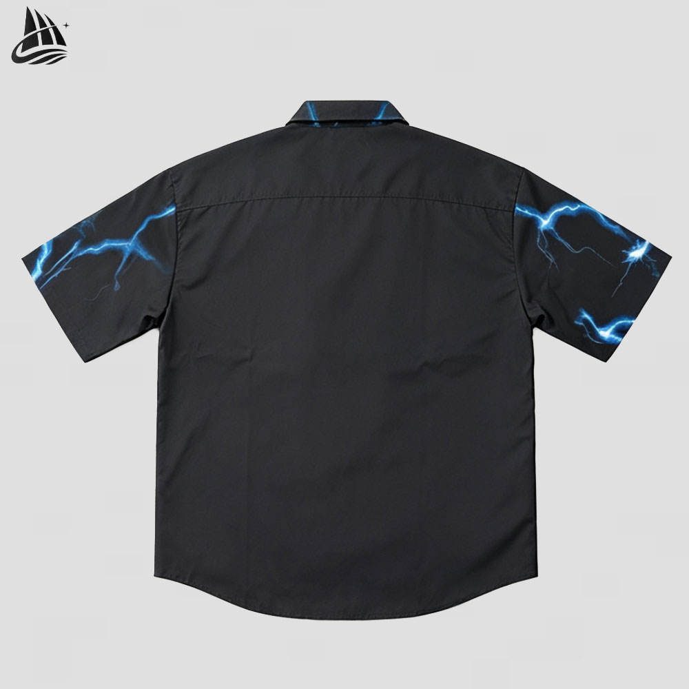 Custom Printed Silk Vacation Shirt Wholesale wholesale