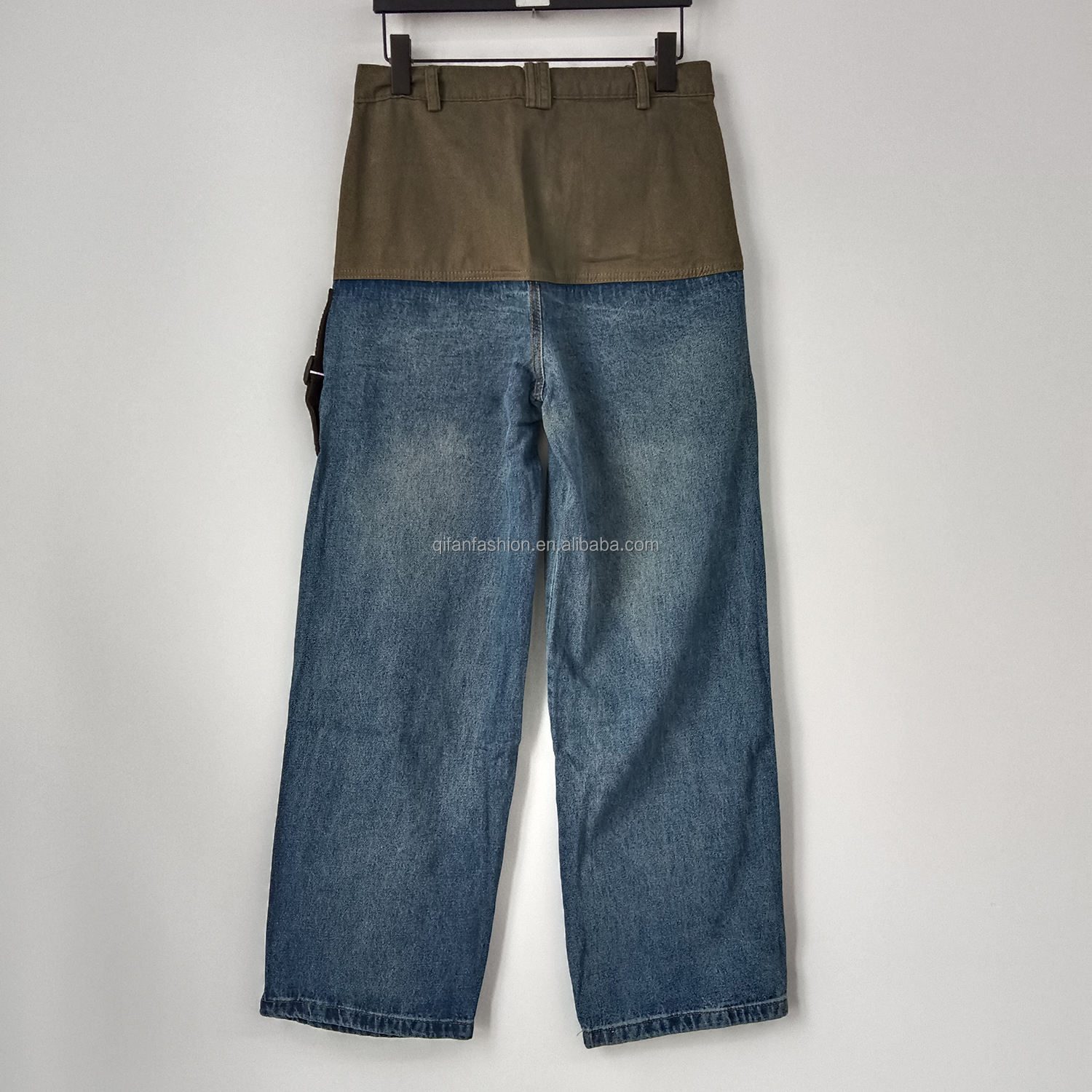 Custom Utility Layered Jeans from the INFULLSAIL streetwear range