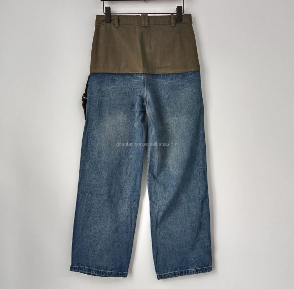 Custom Utility Layered Jeans Wholesale
