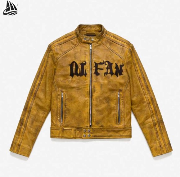 Custom Washed Leather Moto Jacket Wholesale