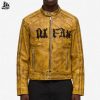 Custom Washed Leather Moto Jacket Wholesale