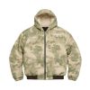 Custom Camo Hooded Padded Jacket Wholesale