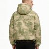 Custom Camo Hooded Padded Jacket Wholesale