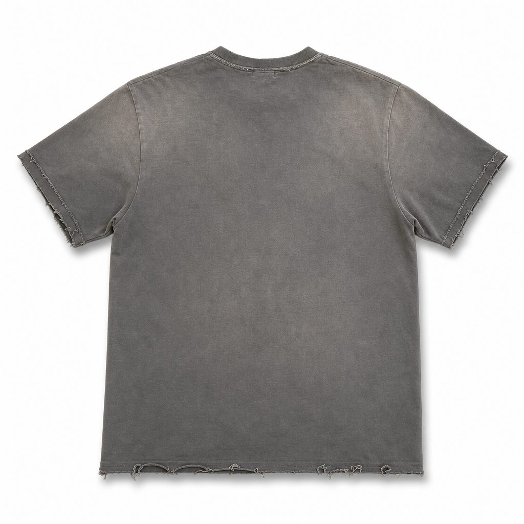 Custom Washed Graphic T-Shirt from the INFULLSAIL streetwear range