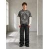 Custom Distressed Mock Layer T-Shirt Wholesale
