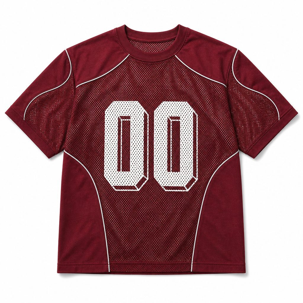 Custom Mesh Panel Sports T-Shirt Wholesale wholesale