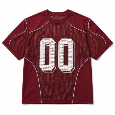 Custom Mesh Panel Sports T-Shirt Wholesale