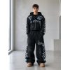 Custom Washed Tracksuit Set Wholesale
