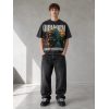 Custom Washed Streetwear Print T-Shirt Wholesale