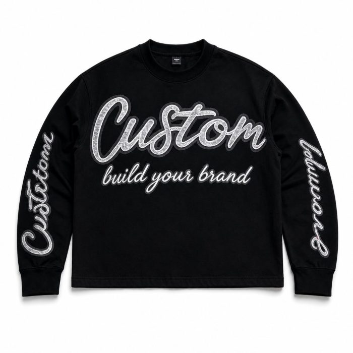 Custom Print Long Sleeve T-Shirt Wholesale