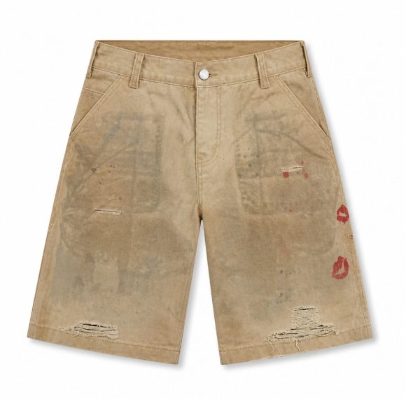 Custom Washed Cargo Shorts Wholesale