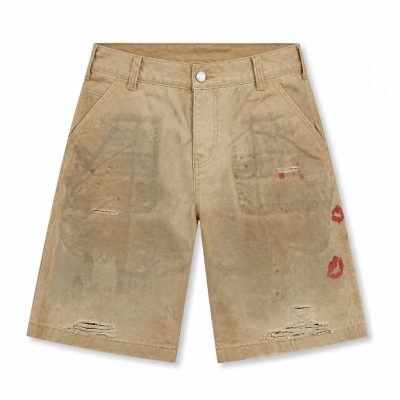 Custom Washed Cargo Shorts Wholesale