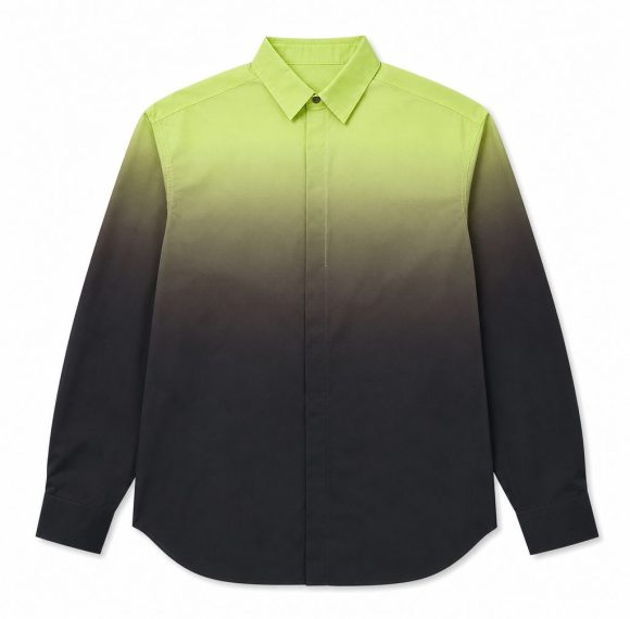 Custom Ombre Gradient Long Sleeve Shirt Wholesale