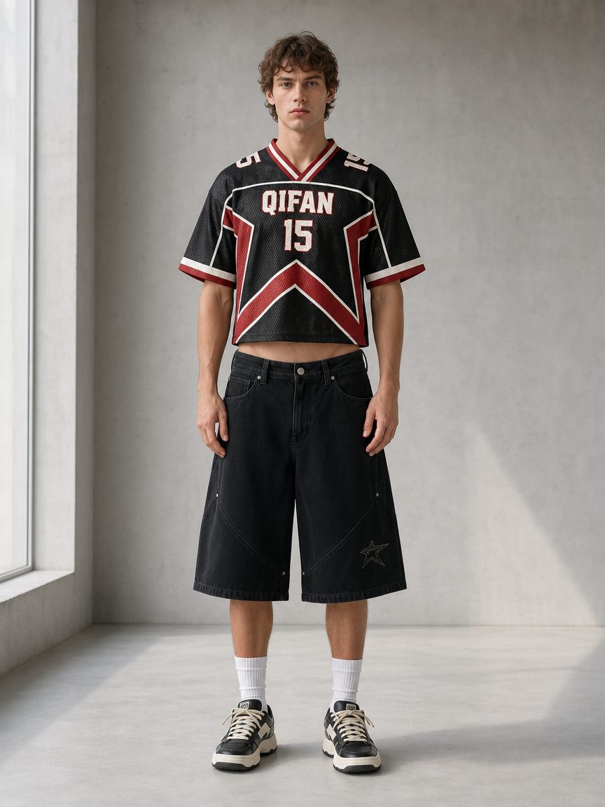 Custom Mesh Sports Jersey manufactured by INFULLSAIL