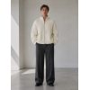 Custom Rib Knit Zip Cardigan Wholesale