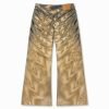 Custom Wave Tie Dye Wide Leg Pants Wholesale