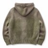 Custom Beaded Knit Hooded Cardigan Wholesale