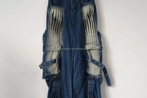 Denim Distressing: Laser, Hand Sanding or Stone Wash