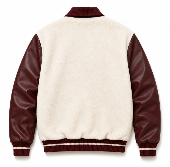 Custom Chenille Embroidery Varsity Jacket