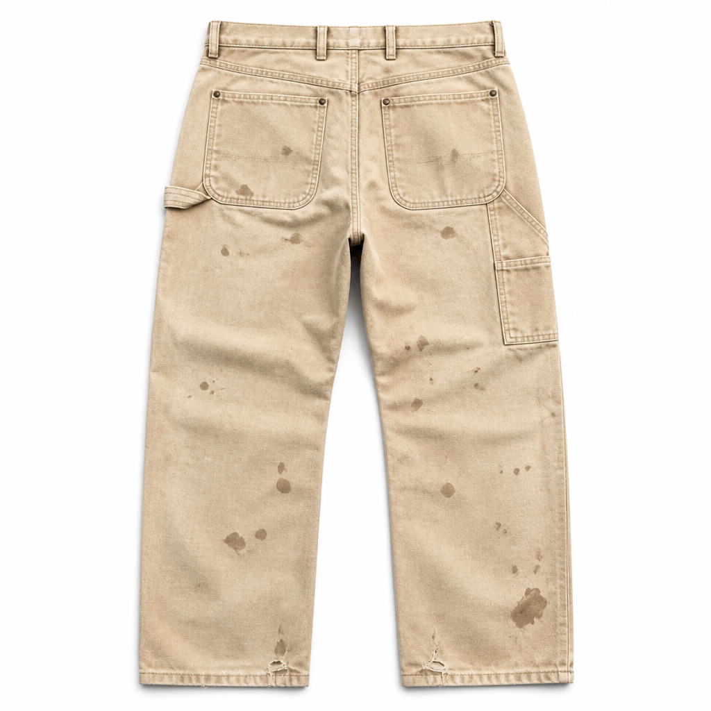 Custom Heavy Duck Canvas Double Knee Work Pants