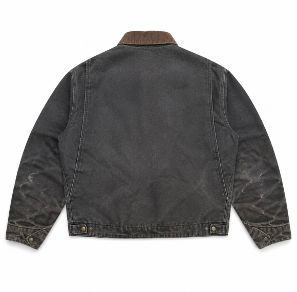 Custom Heavyweight Zip Up Canvas Jacket and Twill Cargo Pants Set