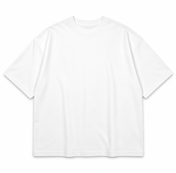 Custom Plain Cropped Boxy Oversized T-Shirt