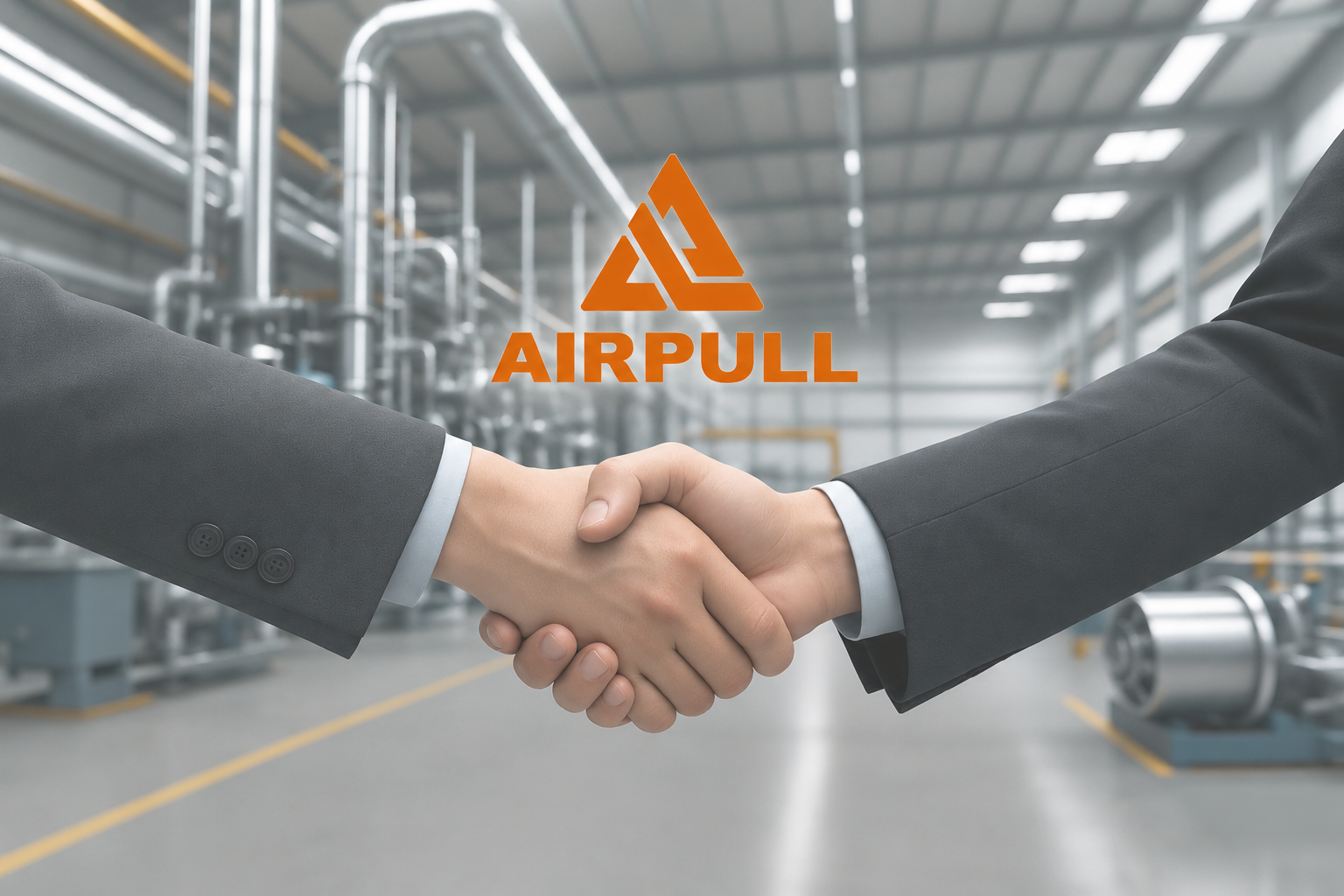 AIRPULL South African customers business cooperation handshake