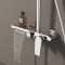 Wholesale Brass Rain Shower System with Waterfall Outlet for Hotel Bathrooms
