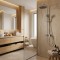 Wholesale Brass Rain Shower System with Waterfall Outlet for Hotel Bathrooms