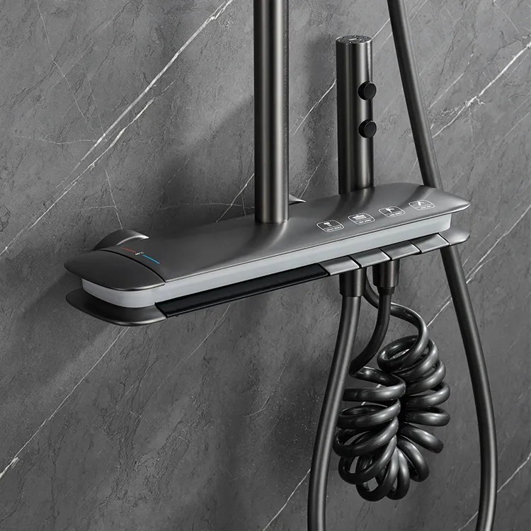 Rain shower head detail