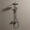 Minimalist Black Design | Black | Exposed Shower System | Supplier for Bathroom Projects