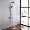 Camera-Inspired Compact Valve Design | Grey | Exposed Shower System | Supplier for Bathroom Projects