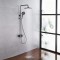 Camera-Inspired Compact Valve Design | Grey | Exposed Shower System | Supplier for Bathroom Projects