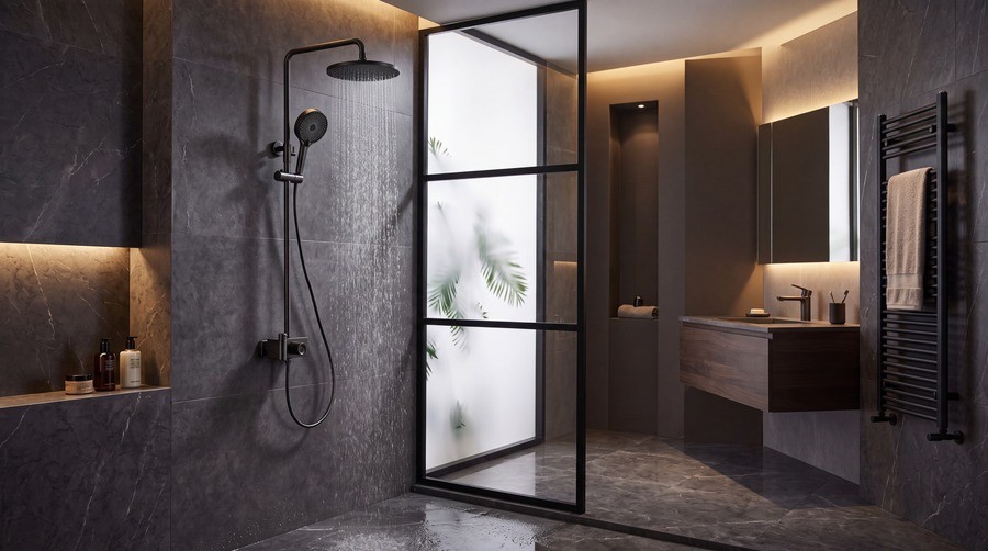 Space-Saving Design For Modern Bathrooms
