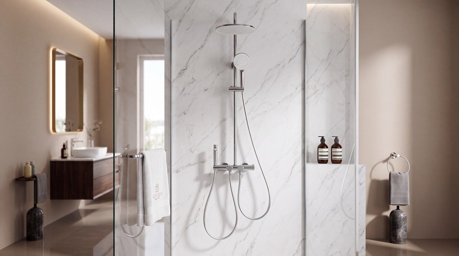 Classic Cylindrical Design For Universal Bathroom Styles