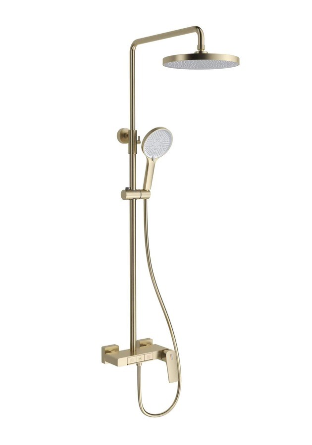 Piano Button Control Creates Premium Shower Experience