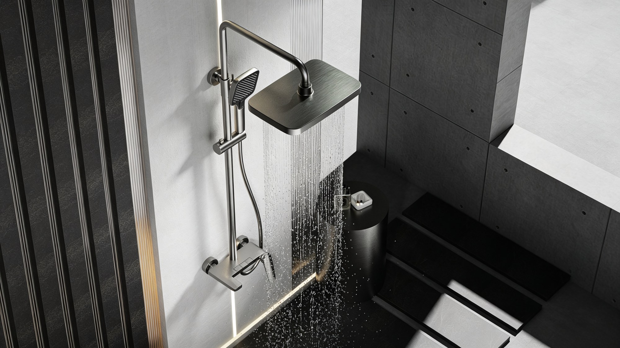 Multi-Outlet Showering