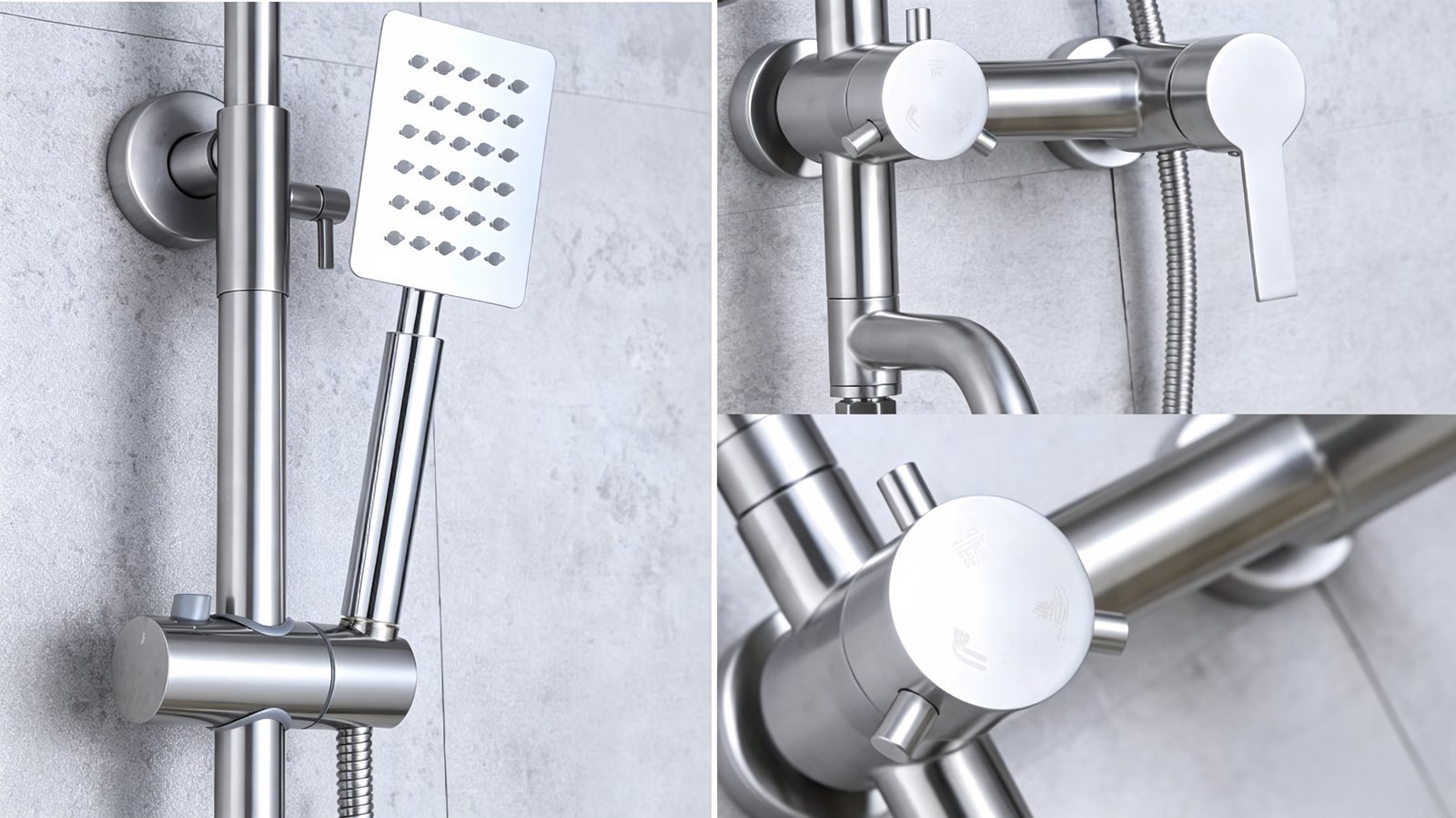 Fine Brushed Nickel Finish with Corrosion Resistance