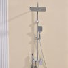 4-Way Chrome Exposed Shower System with Bidet Sprayer | Wholesale Supplier for Bathrooms