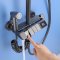 Grey 4-Way Exposed Shower System with Digital Display and Piano Keys | Wholesale Supplier