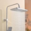 4-Way Chrome Exposed Shower System with Bidet Sprayer | Wholesale Supplier for Bathrooms