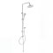Chrome Exposed Shower System with Soap Shelf | Wholesale Supplier for Bathroom Projects