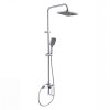 Chrome Exposed Shower System with Bottom Spout | Home and Hotel Projects Supplier