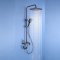 Grey 4-Way Exposed Shower System with Digital Display and Piano Keys | Wholesale Supplier