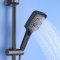 Grey 4-Way Exposed Shower System with Digital Display and Piano Keys | Wholesale Supplier