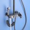 Grey 4-Way Exposed Shower System with Digital Display and Piano Keys | Wholesale Supplier