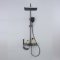 Grey Waterfall Shower System with Glass Shelf and Multi-Spray Handheld Wholesale Supplier